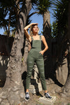 Womens Olive green Overalls